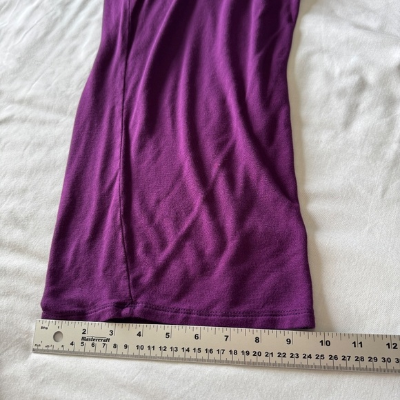 Emerald Women's Pull On Casual Sweatpants Elastic Waist Lightweight Purple 3X - Picture 11 of 12